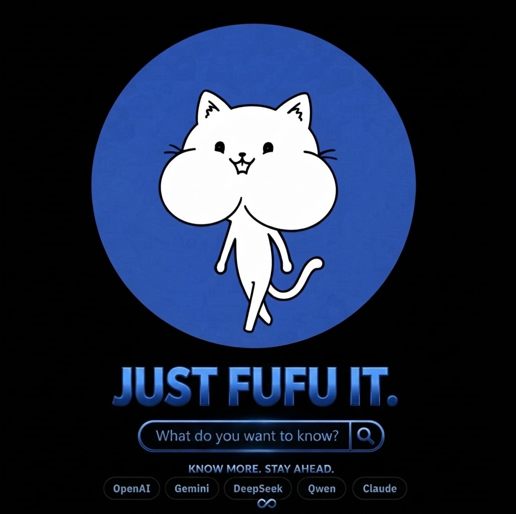 FUFU-ING campaign graphic with the message Googling is old