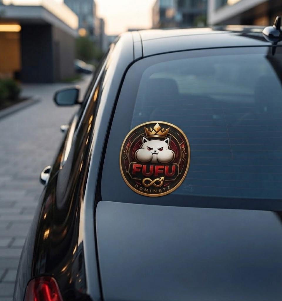 FUFU Car Sticker merchandise preview