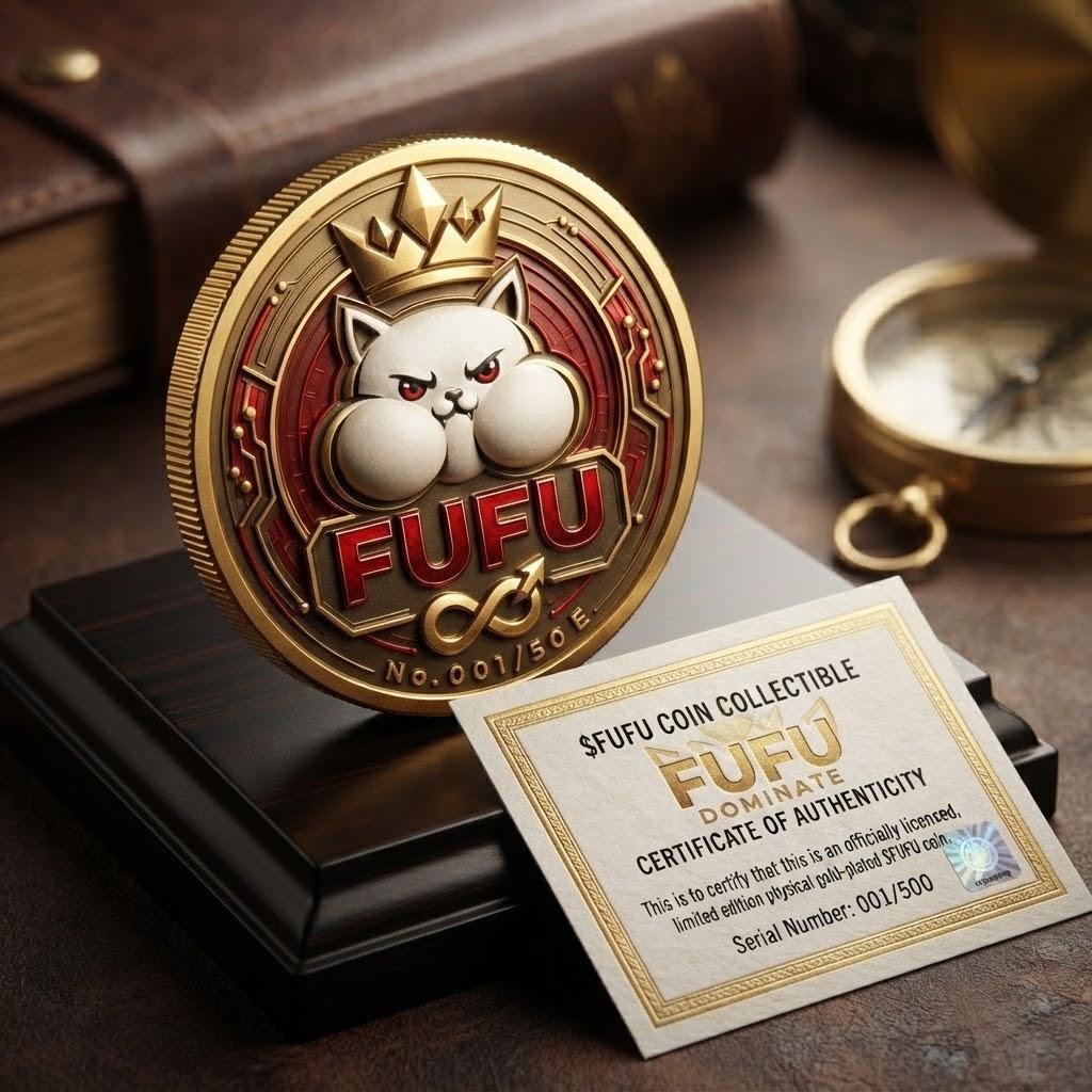 $FUFU Coin Collectible merchandise preview