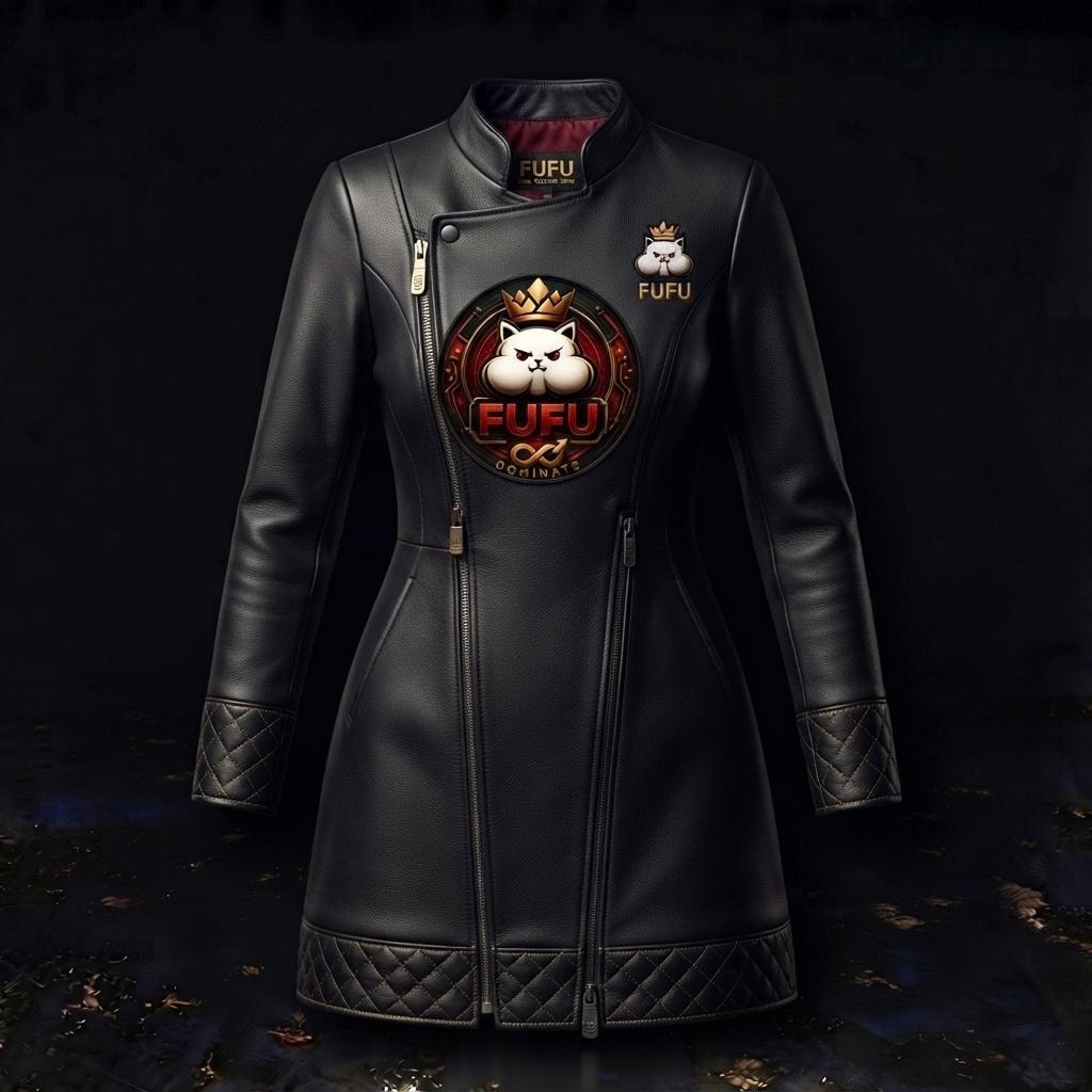 FUFU Leather Biker Dress merchandise preview